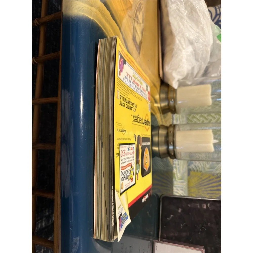 Verizon Super Pages Atlantic City Pleasantville area code 609 2011-12 Phone Book